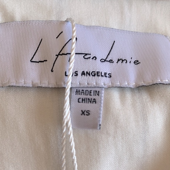 REVOLVE L’Academie  Mini Dress With Brasilia Collar Button Front Dress i… - Picture 4 of 5